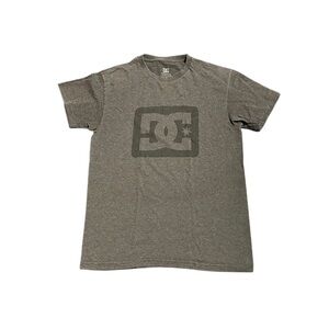 DC Men's Charcoal Logo T-Shirt